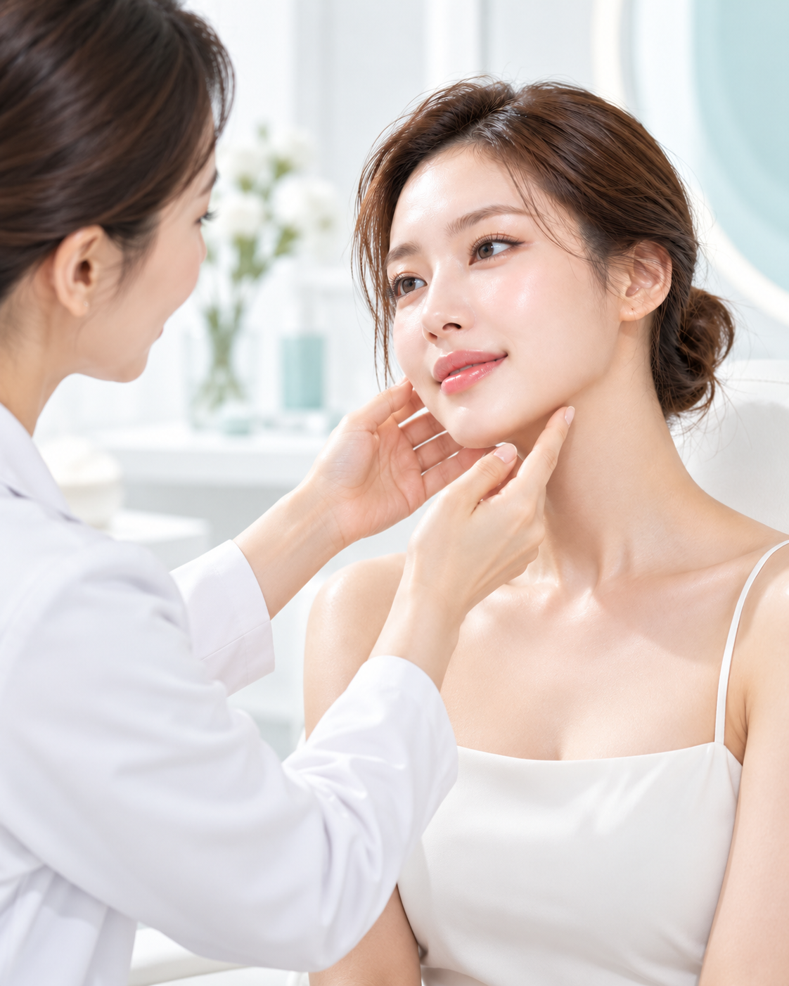 V Line facial contour consultation