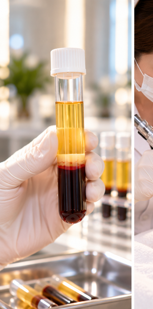 PRP regenerative aesthetic treatment